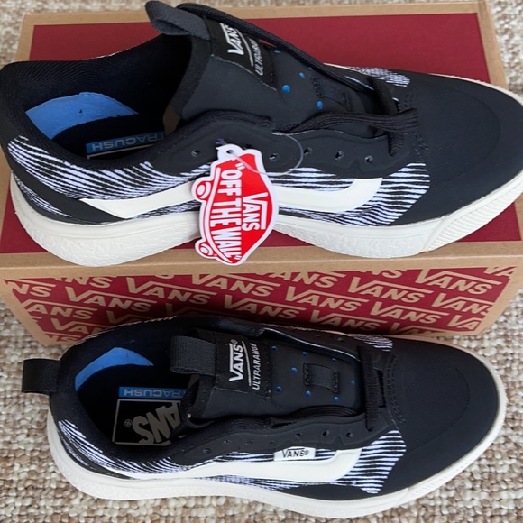 Vans Ultrarange Exo Blur Checker Black/MarshmallwW - Picture 3 of 16